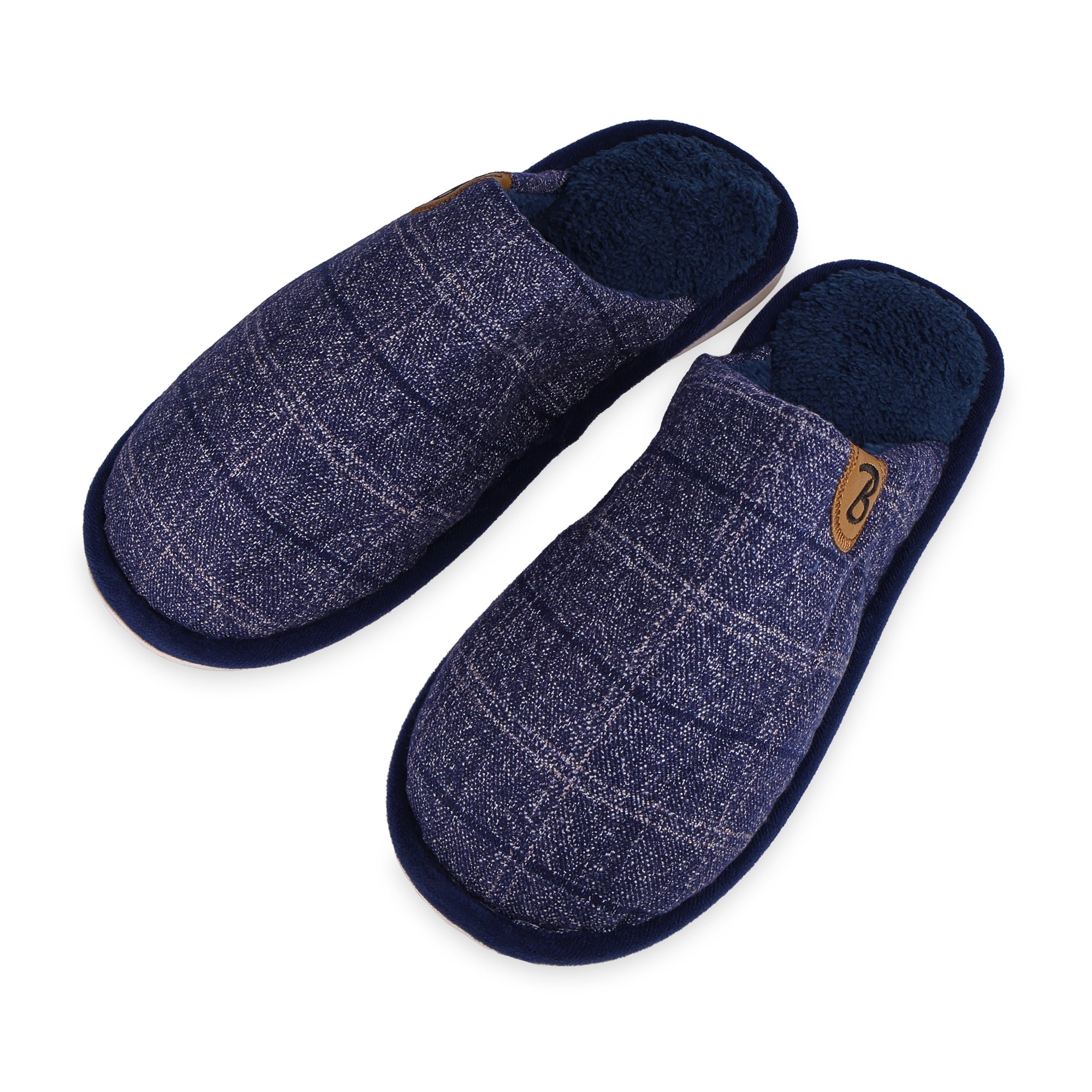Чоловічі кімнатні капці 2Step закриті, сині, розмір 41-42 (WMSL2025-8-Bl)